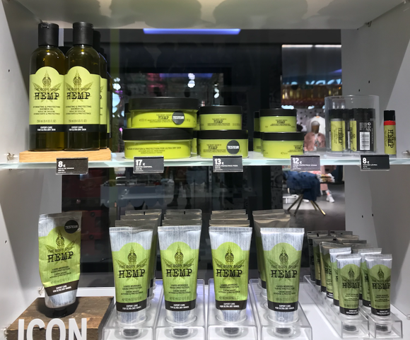 Cosmétiques au CBD